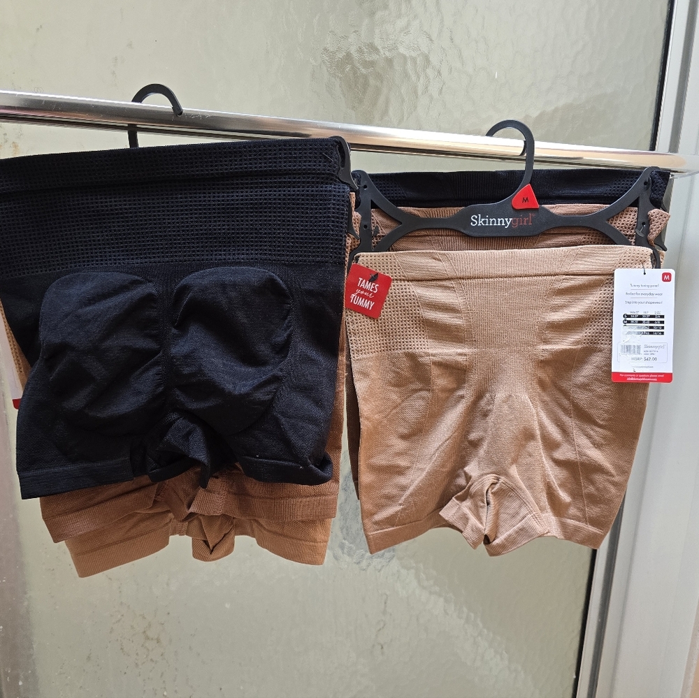 NWT Skinnygirl Smoothers & Shapers 3PK Shapewear set. S, M, L. Tames Tummy. $35